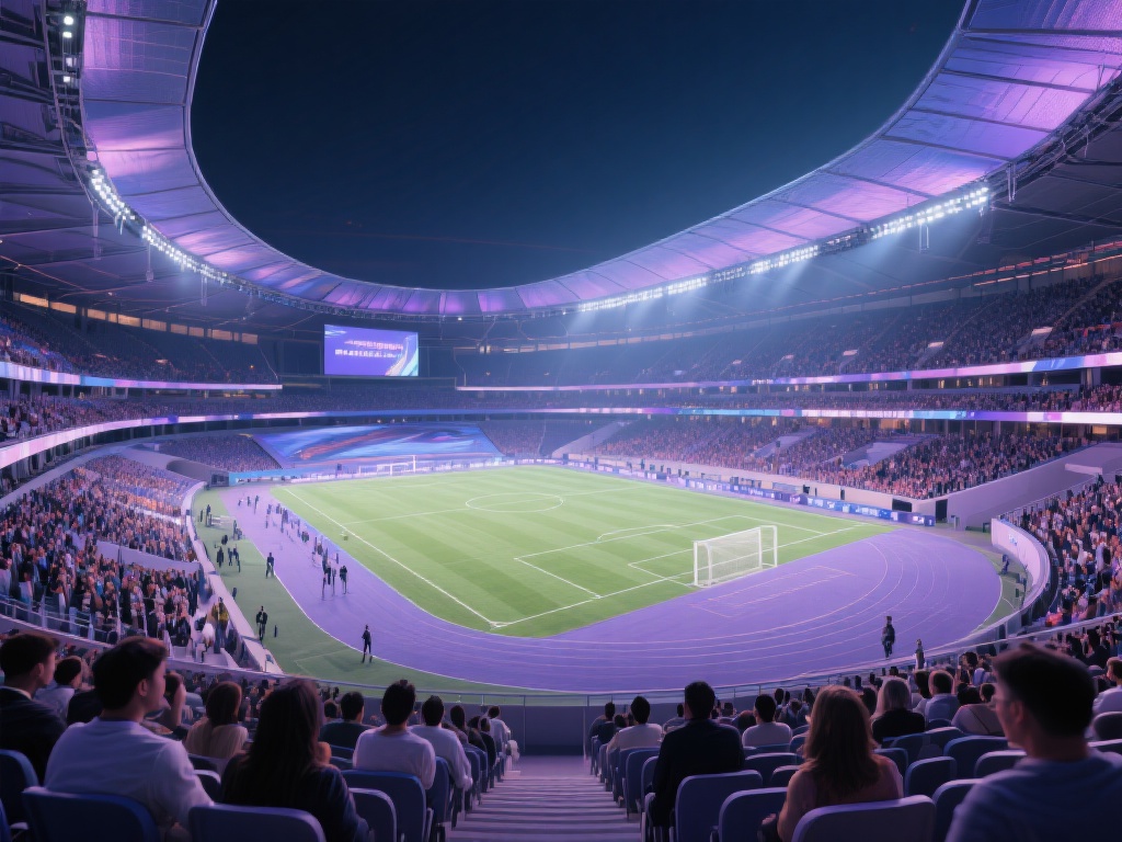 体育场不仅是赛事的主场地，更是观众沉浸式享受赛事魅