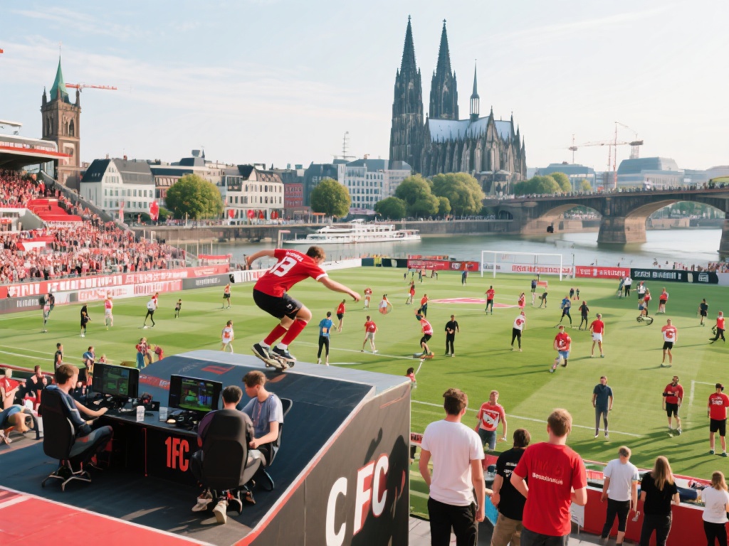 科隆作为一个充满活力的城市，其体育活动的多样性令人